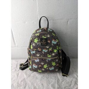 Loungefly Disney‎ Nightmare Before Christmas Mini Backpack Grey